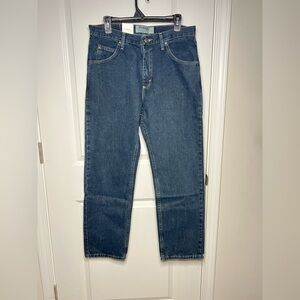 Wrangler Authentics Men’s Jeans 33x30 Regular Fit Blue Denim Straight Leg NWT